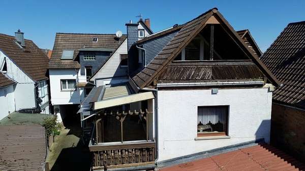 Rückansicht 1 - Mehrfamilienhaus in 64850 Schaafheim mit 268m² kaufen