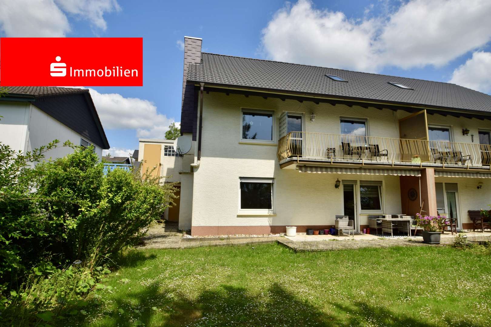 Gartenansicht Gartenansicht - Doppelhaushälfte in 64354 Reinheim mit 159m² kaufen