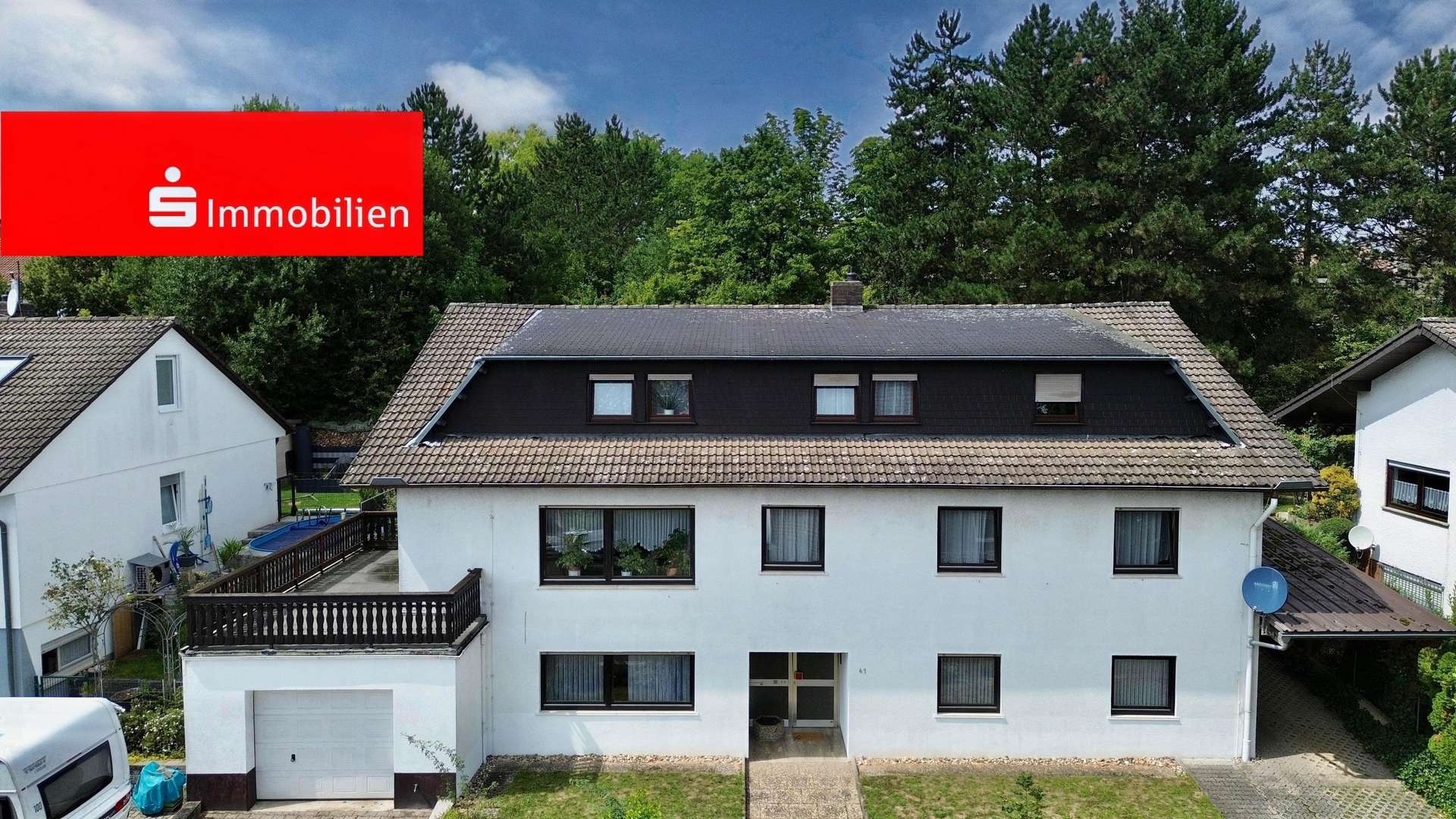 Ansicht - Zweifamilienhaus in 64401 Groß-Bieberau mit 305m² kaufen