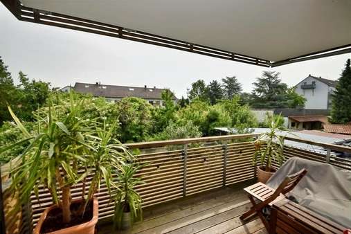 Balkonaussicht Balkonaussicht - Etagenwohnung in 64807 Dieburg mit 98m² mieten