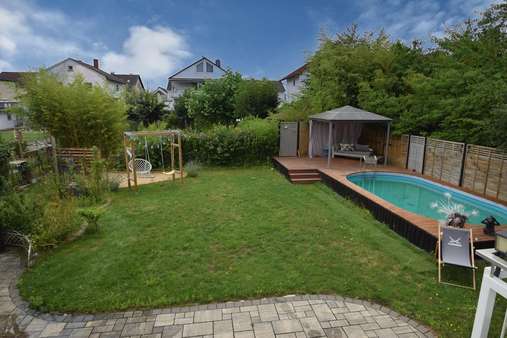 Gartenbereich Gartenbereich - Einfamilienhaus in 64846 Groß-Zimmern mit 173m² kaufen