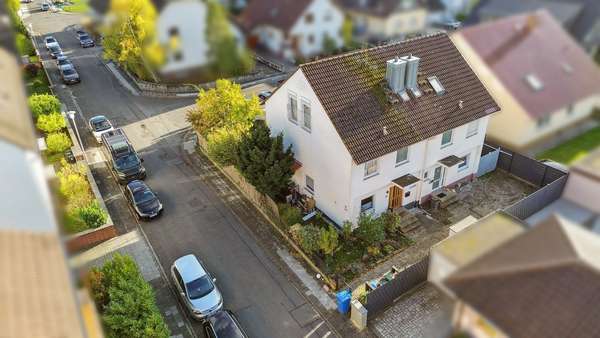 Ansicht Ansicht - Doppelhaushälfte in 64839 Münster mit 128m² kaufen