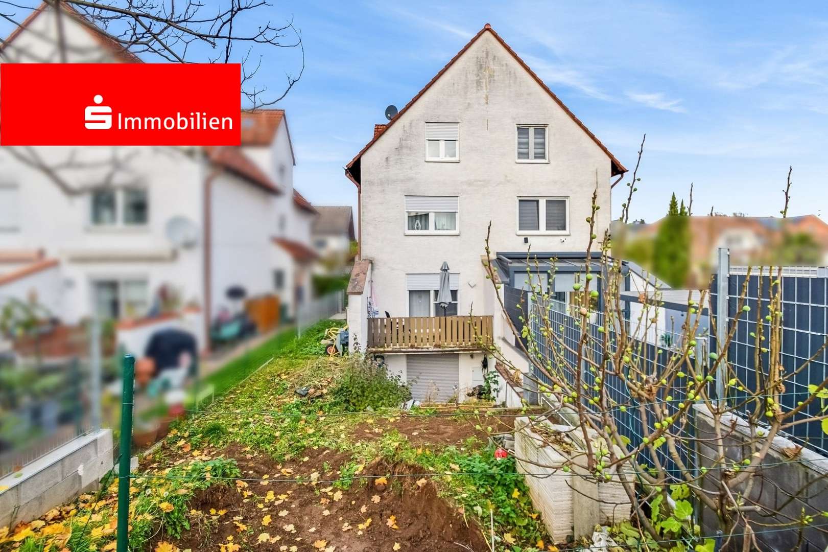 Gartenansicht Gartenansicht - Doppelhaushälfte in 64823 Groß-Umstadt mit 171m² kaufen