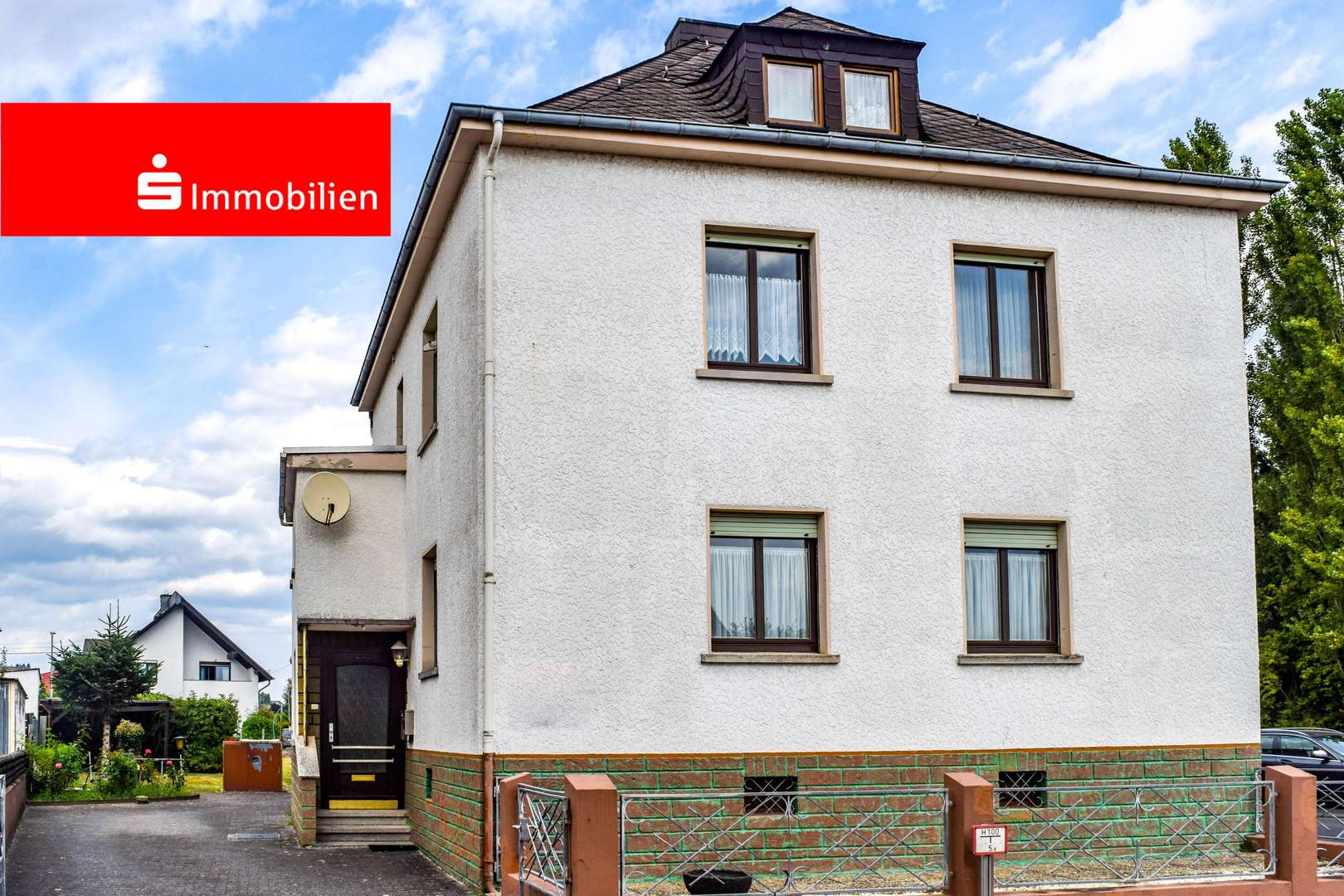 Vorderansicht - Zweifamilienhaus in 65604 Elz mit 160m² kaufen