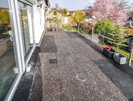 Terrasse - Doppelhaushälfte in 35796 Weinbach mit 122m² kaufen