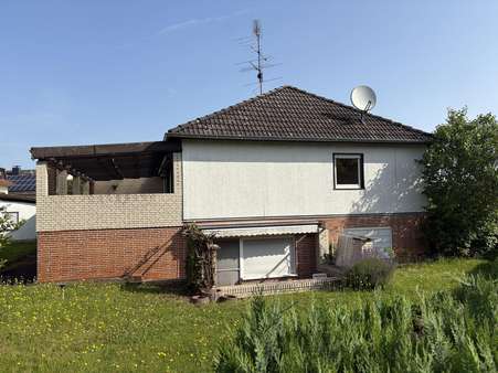 Seitenansicht Seitenansicht - Einfamilienhaus in 35447 Reiskirchen mit 202m² kaufen