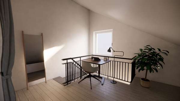 Visualisierung WHG 4 (3) Visualisierung WHG 4 (3) - Maisonette-Wohnung in 35578 Wetzlar mit 53m² kaufen