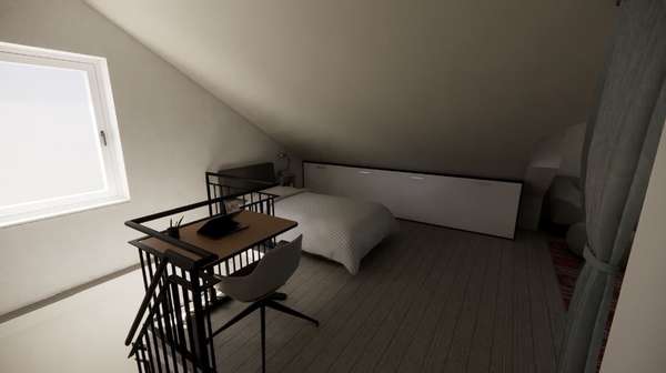 Visualisierung WHG 6 (3) - Maisonette-Wohnung in 35578 Wetzlar mit 51m² kaufen