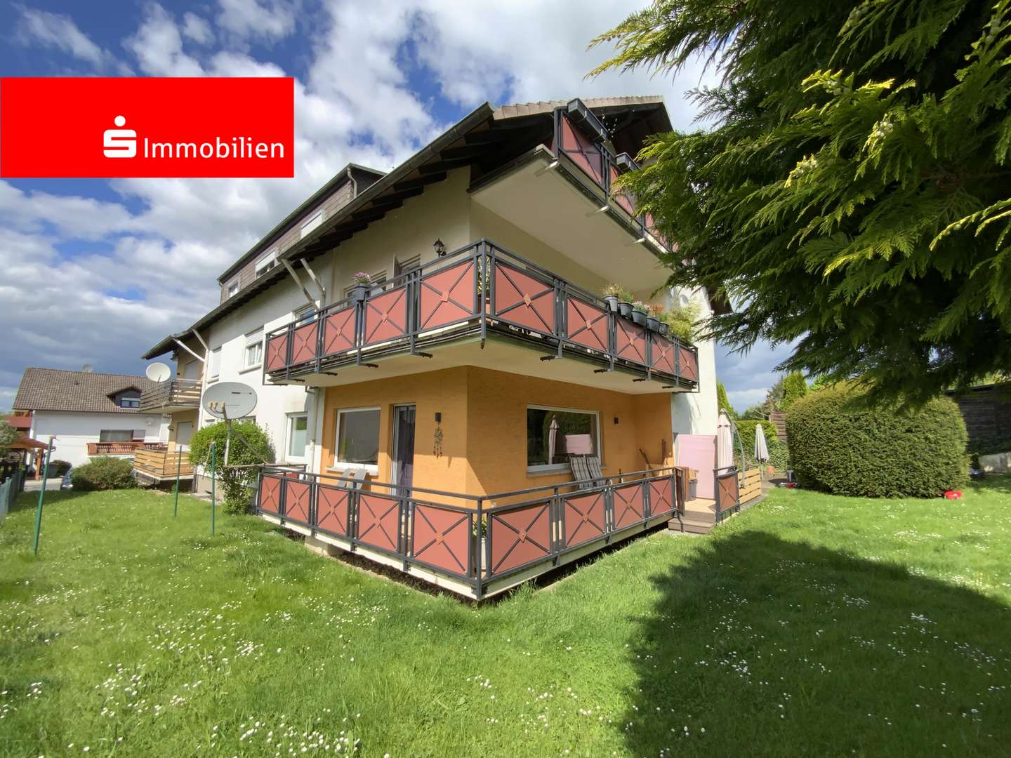 Wohnung im Erdgeschoss - Erdgeschosswohnung in 35606 Solms mit 97m² kaufen