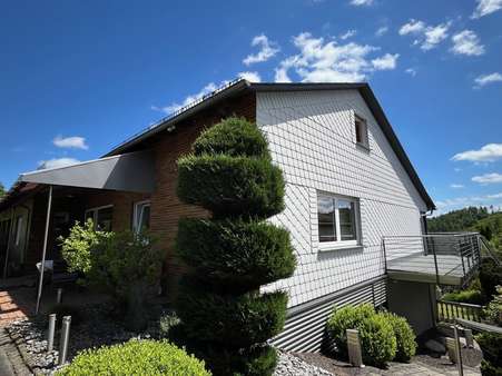 Seitliche Ansicht - Einfamilienhaus in 35716 Dietzhölztal mit 250m² kaufen