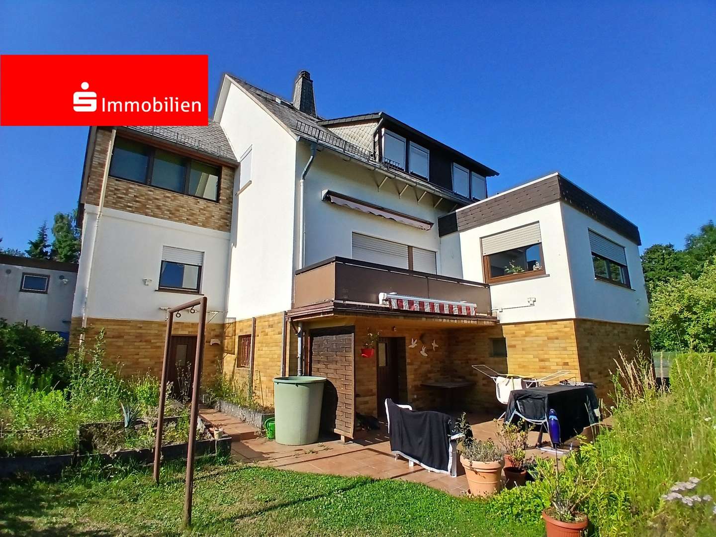 Gartenansicht Gartenansicht - Einfamilienhaus in 35745 Herborn mit 180m² kaufen