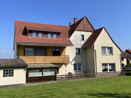 Rückansicht  - Zweifamilienhaus in 34388 Trendelburg mit 398m² kaufen