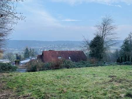 Blick auf das Grundstück Blick auf das Grundstück - Grundstück in 34385 Bad Karlshafen mit 1017m² kaufen