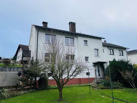 Rückansicht - Doppelhaushälfte in 34385 Bad Karlshafen mit 151m² kaufen