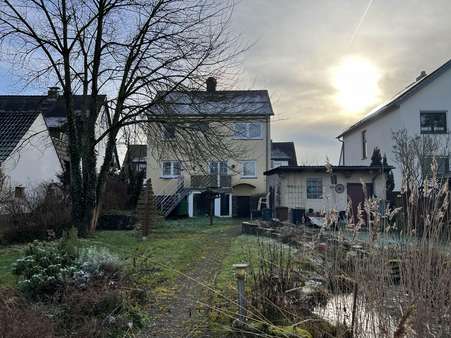 Rückansicht Garten - Einfamilienhaus in 34266 Niestetal mit 126m² kaufen