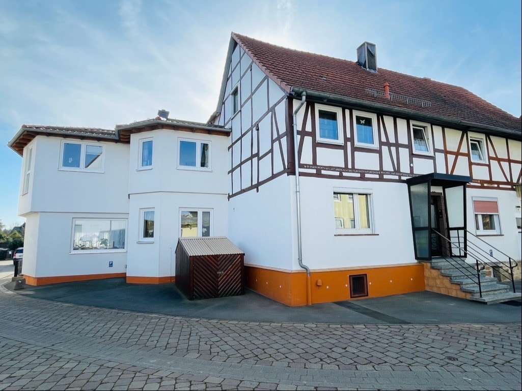 Frontansicht Frontansicht - Doppelhaushälfte in 34376 Immenhausen mit 261m² kaufen