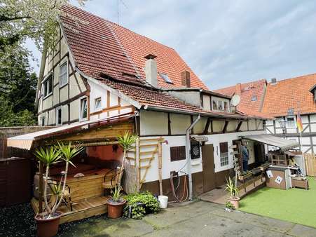 Rückansicht Rückansicht - Einfamilienhaus in 34393 Grebenstein mit 293m² kaufen