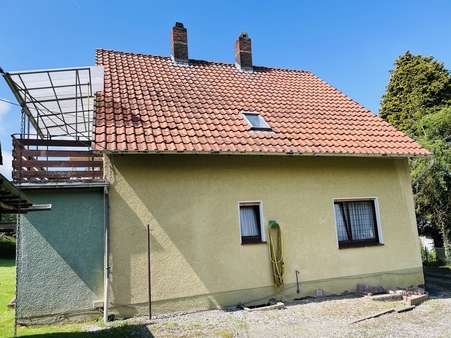 Rückansicht Rückansicht - Einfamilienhaus in 34369 Hofgeismar mit 142m² kaufen