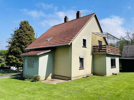 Seitenansicht Seitenansicht - Einfamilienhaus in 34369 Hofgeismar mit 142m² kaufen