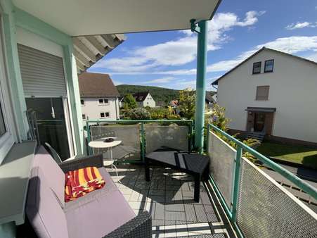 überdachter Balkon überdachter Balkon - Etagenwohnung in 34308 Bad Emstal mit 55m² kaufen