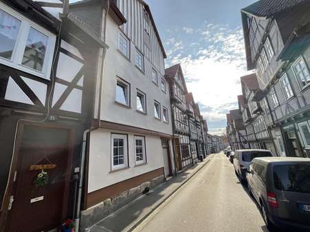 Blick in die Nachbarschaft - Einfamilienhaus in 37242 Bad Sooden-Allendorf mit 110m² kaufen