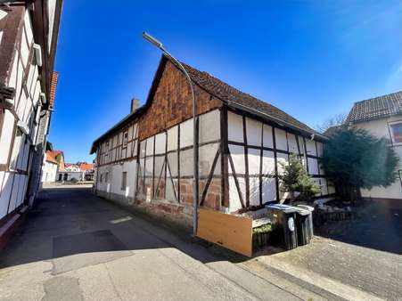 Außenansicht Außenansicht - Einfamilienhaus in 37287 Wehretal mit 98m² kaufen