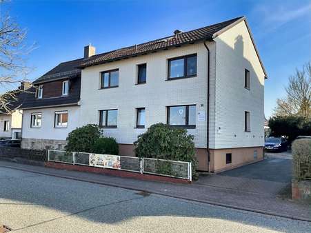 Außenansicht Außenansicht - Doppelhaushälfte in 37235 Hessisch Lichtenau mit 152m² kaufen