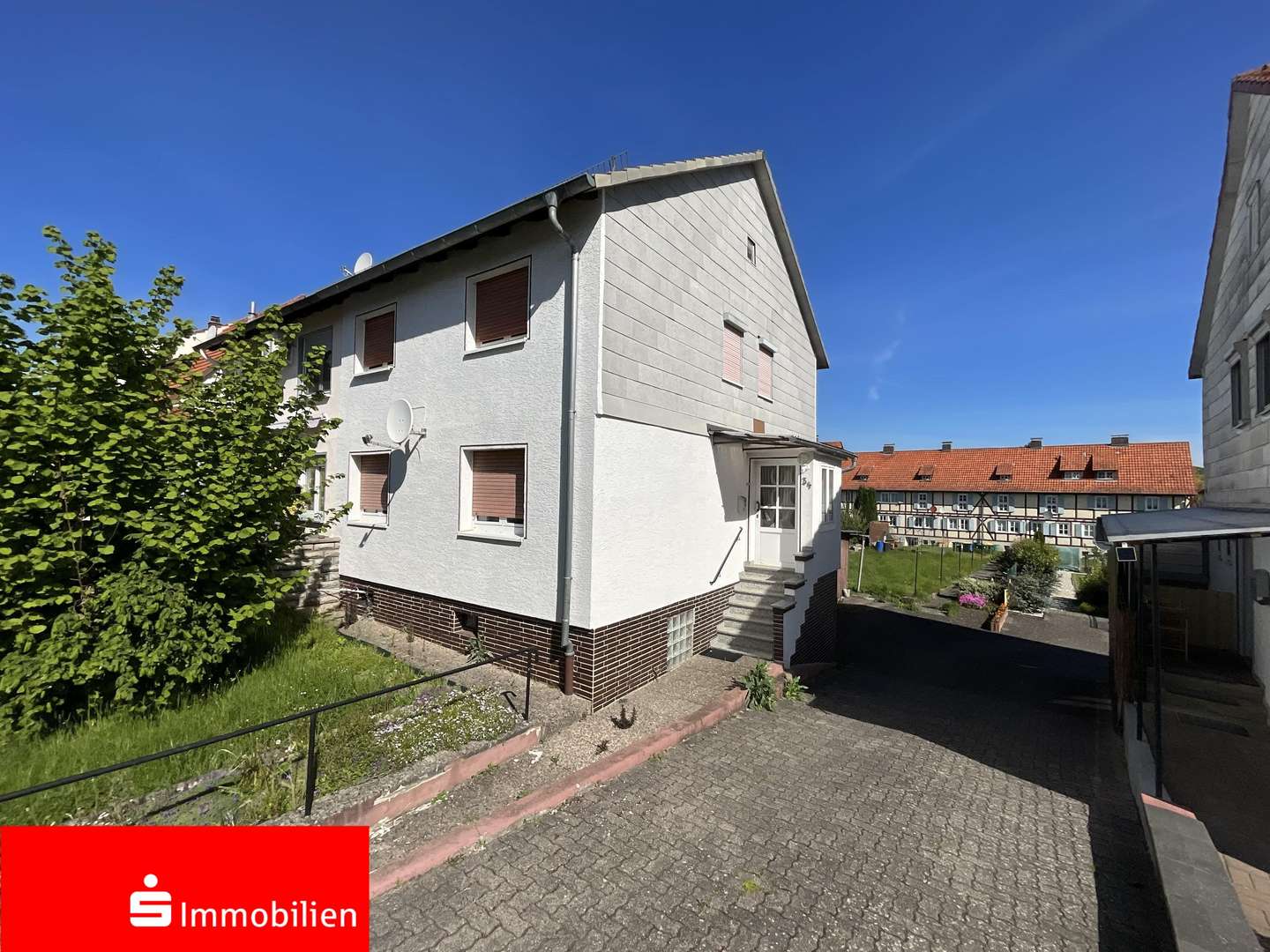 Außenansicht - Reihenendhaus in 36205 Sontra mit 100m² kaufen