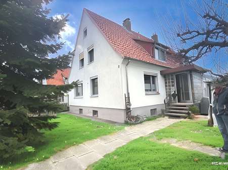Vorderansicht Vorderansicht - Doppelhaushälfte in 37249 Neu-Eichenberg mit 102m² kaufen