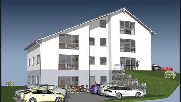 Außenansicht Planung - Etagenwohnung in 35066 Frankenberg mit 151m² kaufen