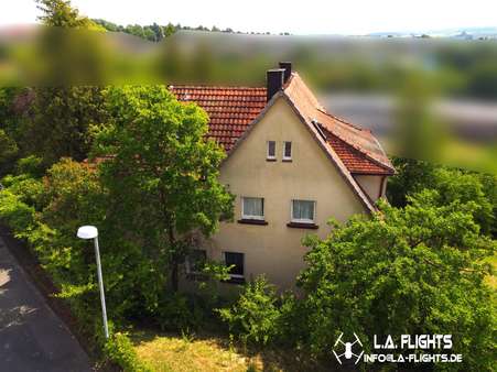 Ansicht von der Straße - Einfamilienhaus in 35066 Frankenberg mit 230m² kaufen
