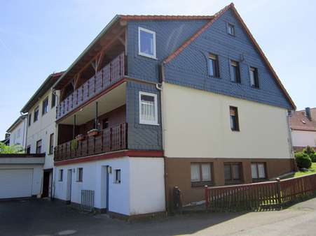Ansicht von Nord-Westen Ansicht von Nord-Westen - Wohn- / Geschäftshaus in 35066 Frankenberg mit 270m² als Kapitalanlage kaufen
