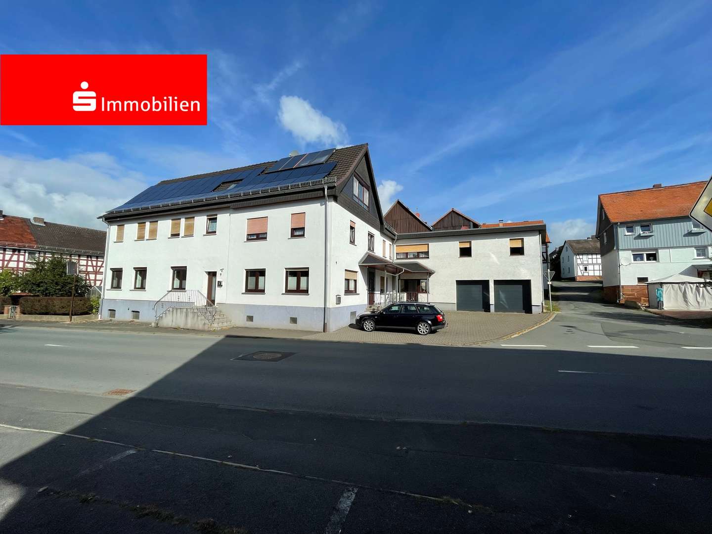Ansicht von der Straße - Mehrfamilienhaus in 35066 Frankenberg mit 444m² als Kapitalanlage kaufen
