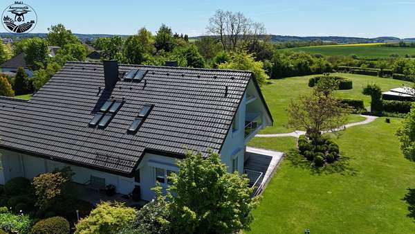 Blick in den Garten - Villa in 35066 Frankenberg mit 300m² kaufen