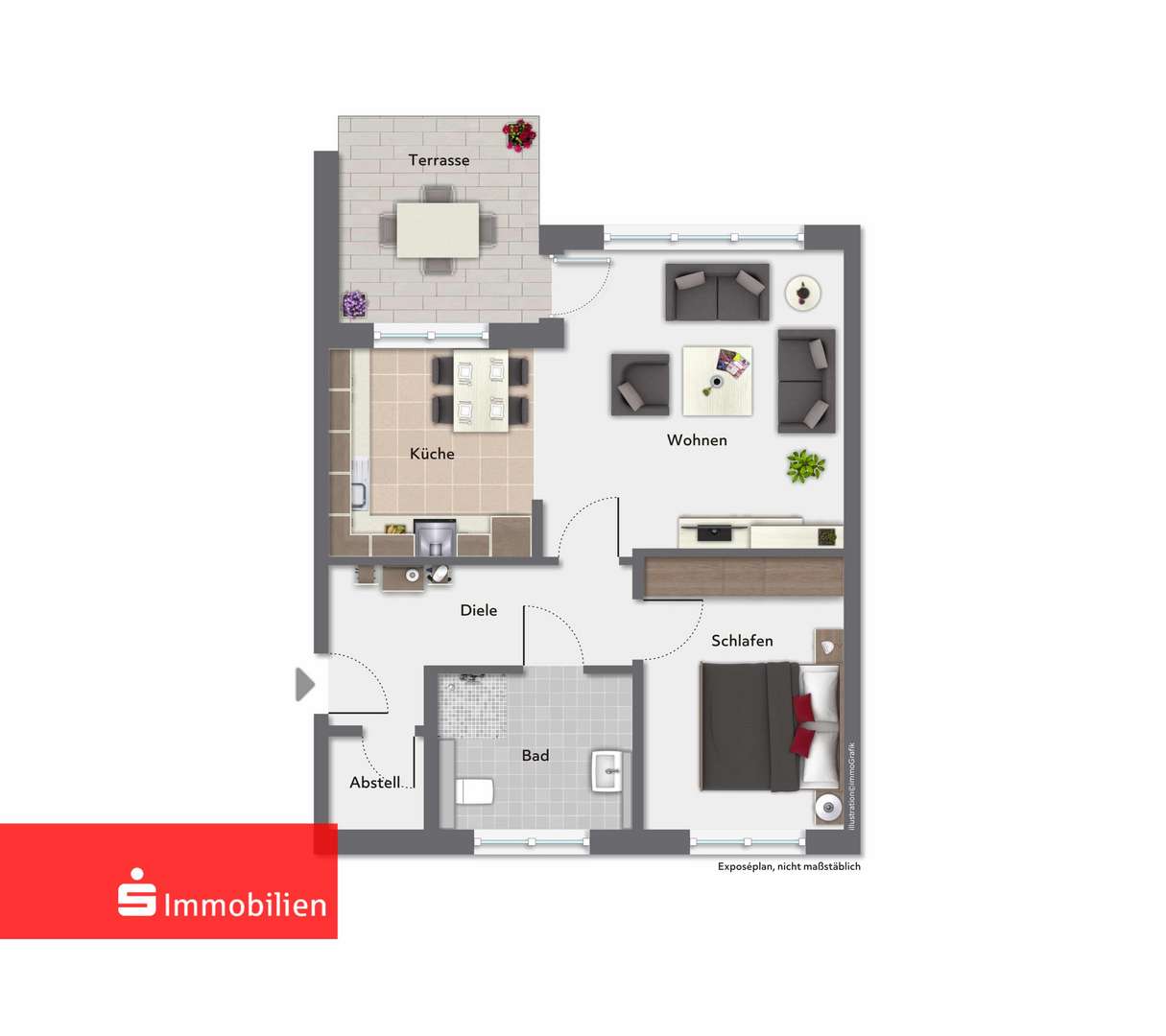 Barrierefreie Erdgeschosswohnung Barrierefreie Erdgeschosswohnung - Erdgeschosswohnung in 36110 Schlitz mit 63m² kaufen