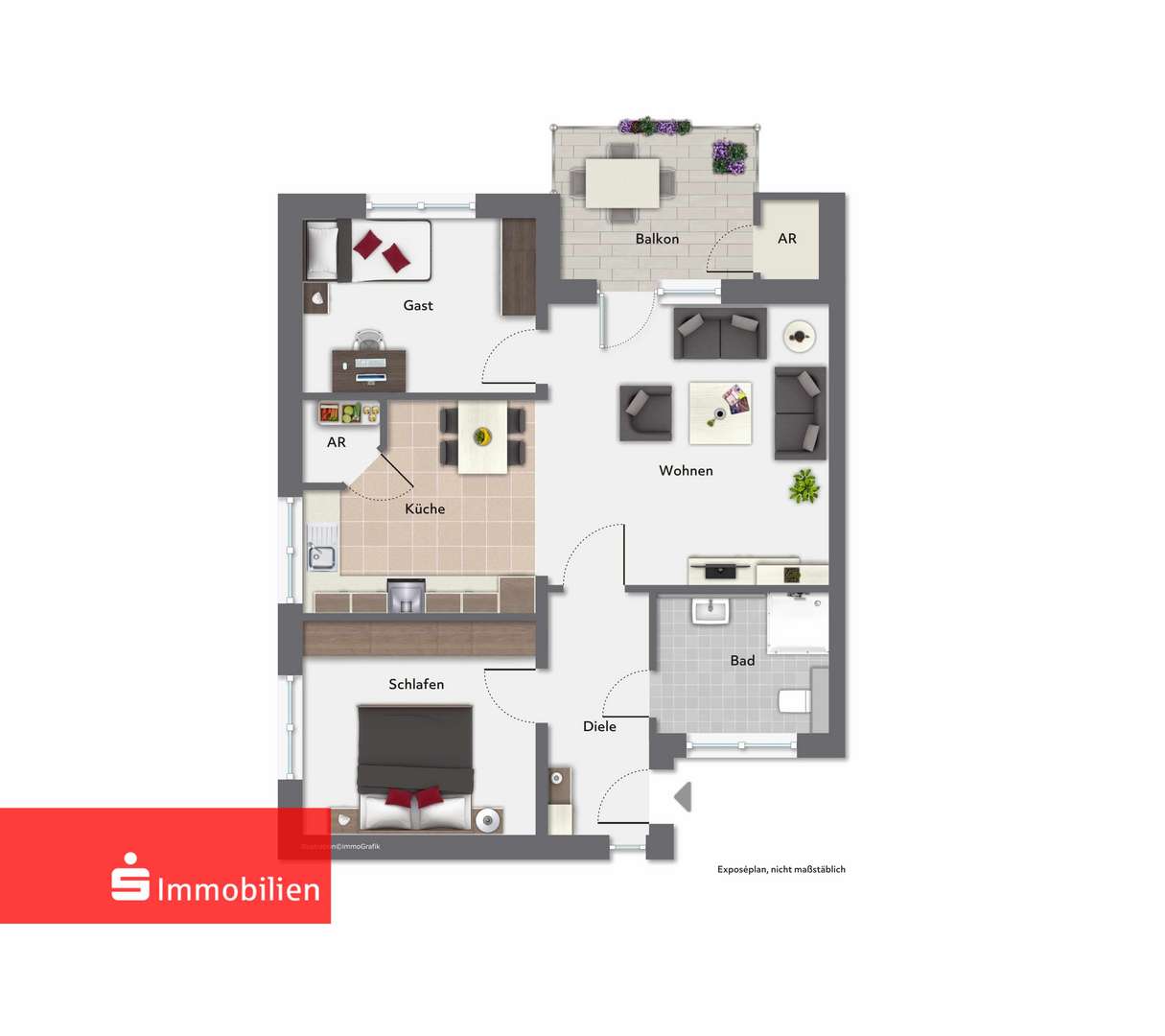 Barrierefreie Erdgeschosswohnung - Erdgeschosswohnung in 36110 Schlitz mit 78m² kaufen
