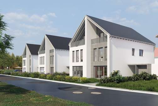 Außenansicht - Doppelhaushälfte in 36043 Fulda mit 135m² kaufen