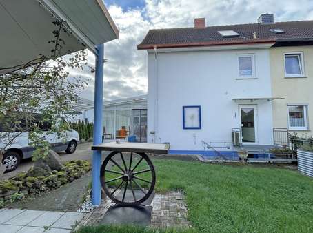 Rückansicht Rückansicht - Doppelhaushälfte in 36043 Fulda mit 150m² kaufen