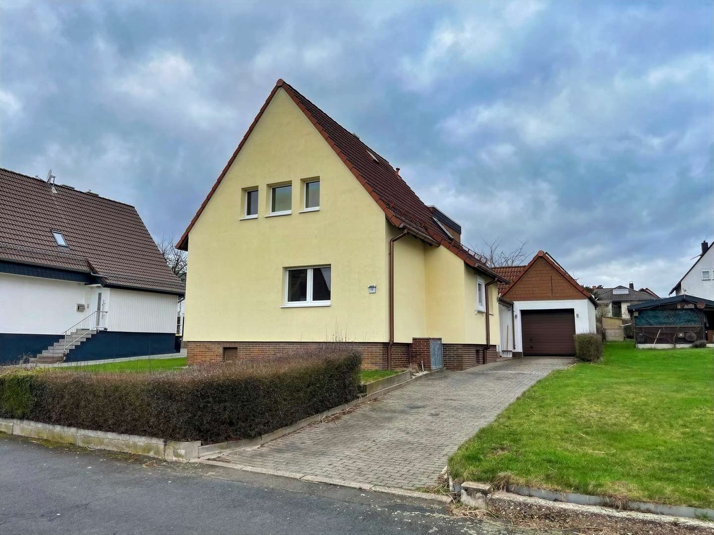Straßenansicht - Landhaus in 36289 Friedewald mit 148m² kaufen