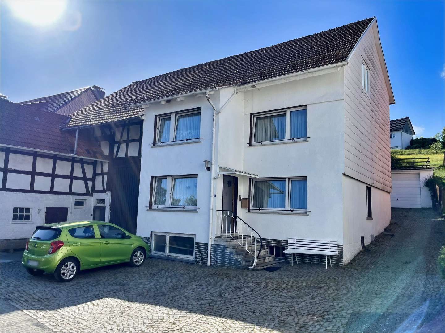 Hausansicht vorne - Landhaus in 36266 Heringen mit 100m² kaufen