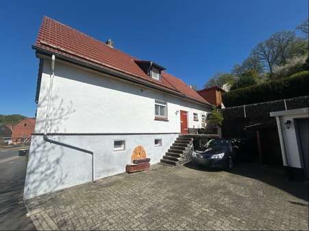 Westansicht - Einfamilienhaus in 36179 Bebra mit 92m² kaufen