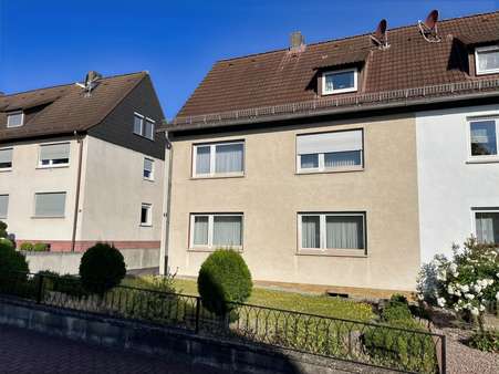 Hausansicht - Doppelhaushälfte in 36266 Heringen mit 134m² kaufen