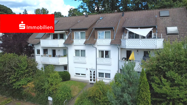 Erdgeschosswohnung inkl. Balkon mit Fernblick in Cölbe!