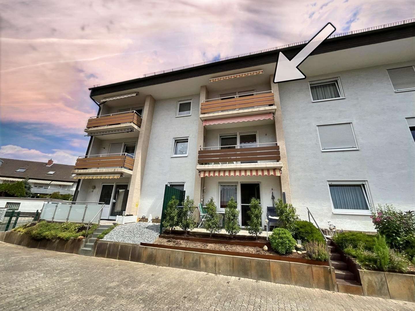 Außenansicht-Hof Außenansicht-Hof - Etagenwohnung in 67245 Lambsheim mit 63m² kaufen