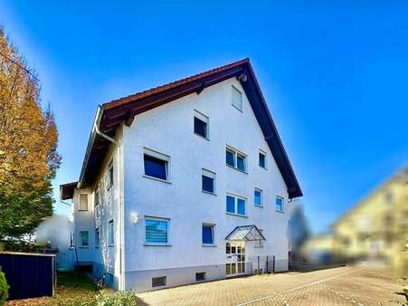 Hauseingang-hintere Ansicht Hauseingang-hintere Ansicht - Souterrain-Wohnung in 67360 Lingenfeld mit 73m² kaufen