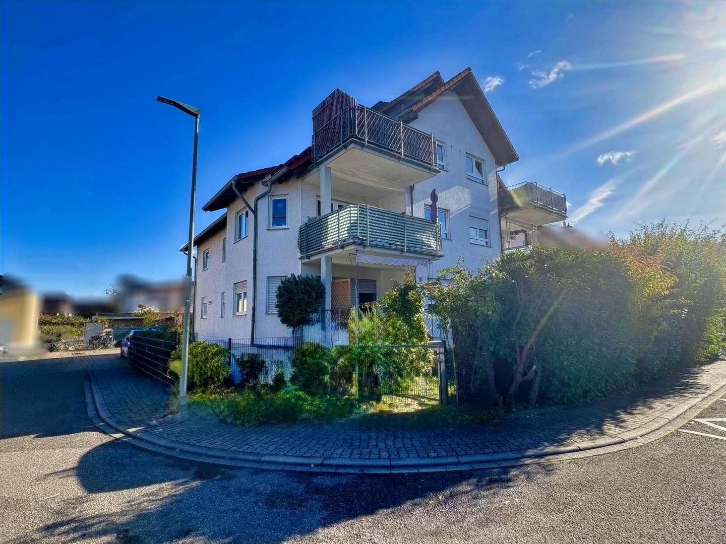 Straßenansicht Straßenansicht - Souterrain-Wohnung in 67360 Lingenfeld mit 73m² kaufen