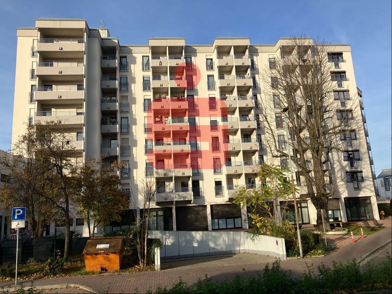 Außenaufnahme vom Objekt Außenaufnahme vom Objekt - Appartement in 67227 Frankenthal mit 27m² kaufen