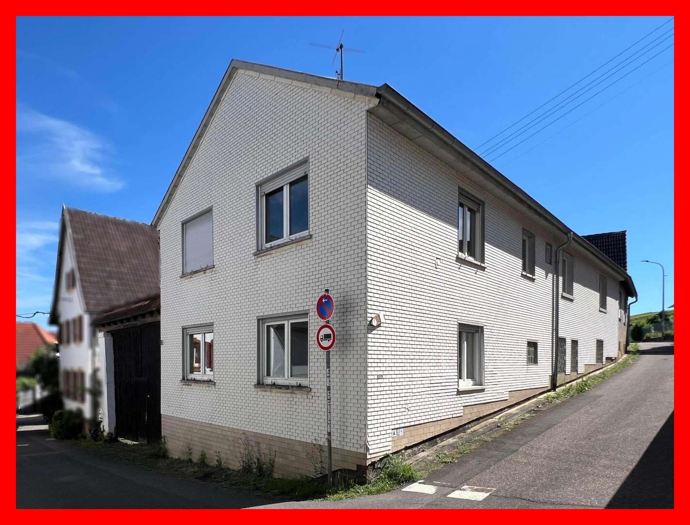 Ansicht Straßenseite - Bauernhaus in 76889 Gleiszellen-Gleishorbach mit 182m² kaufen