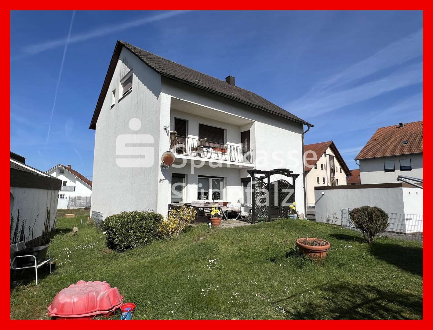 Gartenansicht - Mehrfamilienhaus in 76751 Jockgrim mit 183m² kaufen