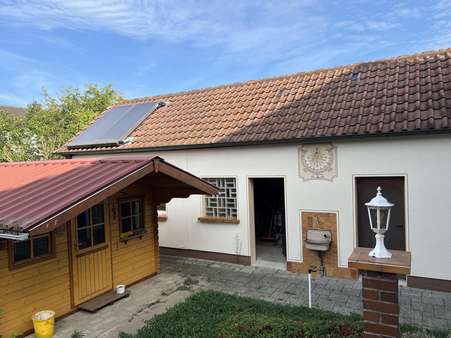 Garage und Gartenhaus - Zweifamilienhaus in 76863 Herxheim mit 155m² kaufen
